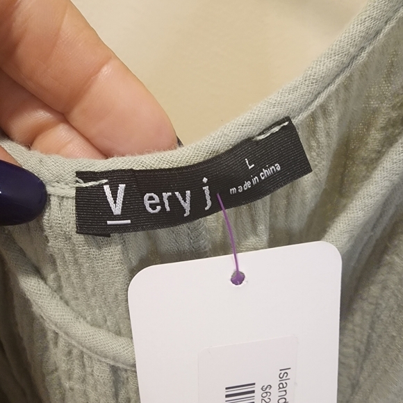 Very J Island Vibes dress size L NWT - Picture 6 of 11